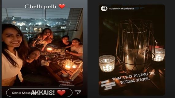 Niharika Konidela Chills With Girl Gang Ahead Of Her Destination Wedding In Udaipur; See Pics