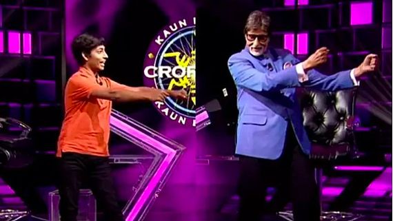 KBC 12 Contestant Teaches Amitabh Bachchan Some Millennial Slang And The ‘Candy Floss’ Dance