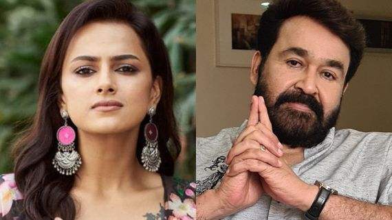 Shraddha Srinath Joins Aaraattu; This Is How Mohanlal Welcomed The Leading Lady!