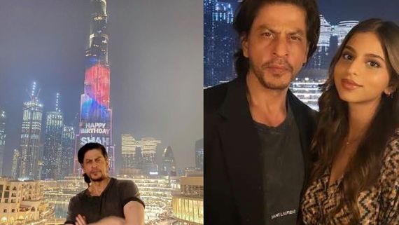 SRK's Birthday Celebrations: Dubai's Burj Khalifa Lights Up For King Khan; Actor Says 'Loving It'