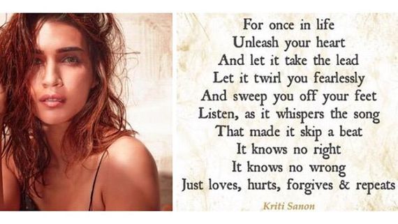 Kriti Sanon Pens Poem About Unleashing One's Heart; Shares Stunning New Photo On Instagram