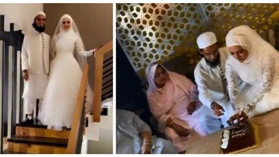 Sana Khan Gets Hitched To Mufti Anas After Quitting Entertainment Industry