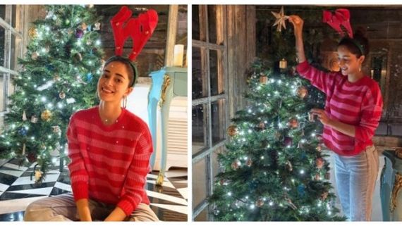 Ananya Panday Celebrates Christmas In All Its Glory; Dons A Simple Yet Super Chic Outfit!