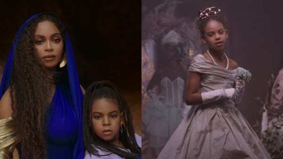 Beyoncé's 8-Year-Old Daughter Blue Ivy Carter Gets A Grammy Nomination For Brown Skin Girl