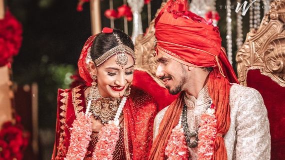 Cricketer Yuzvendra Chahal Ties The Knot With Choreographer Dhanashree Verma; Shares Photo