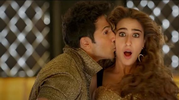 Husnn Hai Suhana From Coolie No. 1 Out: Varun Dhawan & Sara Ali Khan Charge The ‘Retro Mood’ With Dance Moves