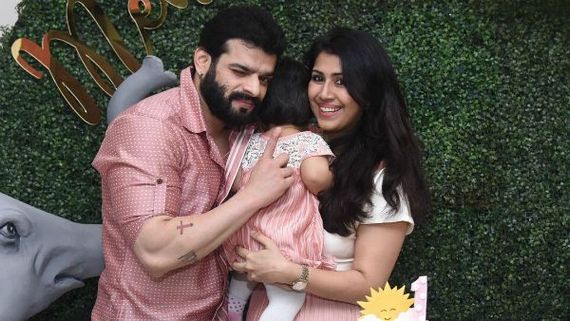 Karan Patel And Ankita Bhargava Celebrate Daughter Mehr's First Birthday, Share Pics From Celebration!