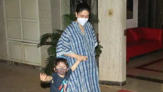 Kareena Kapoor's New Year Pic Of Taimur Ali Khan Has Netizens Worried About His Health