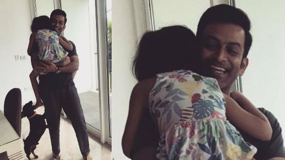 Prithviraj Sukumaran Is Back Home; Gets The Warmest Welcome From Daughter Ally & Pet Zorro
