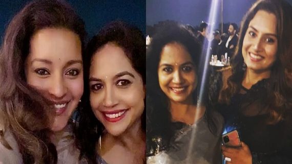 Singer Sunitha Throws Pre-Wedding Party For Close Friends; Photos Go Viral