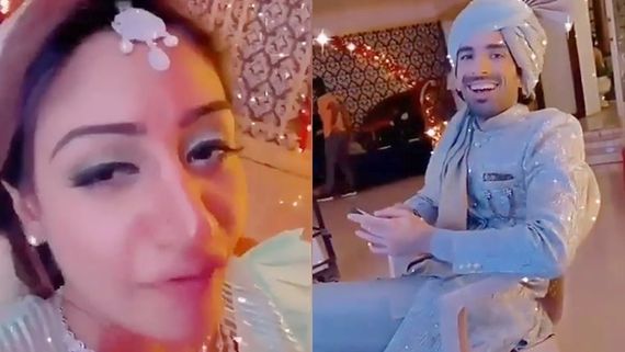 Surbhi Chandna Leaves Her Naagin 5 Co-Star Mohit Sehgal In Splits By Mimicking Him With A Fake Accent [Video]