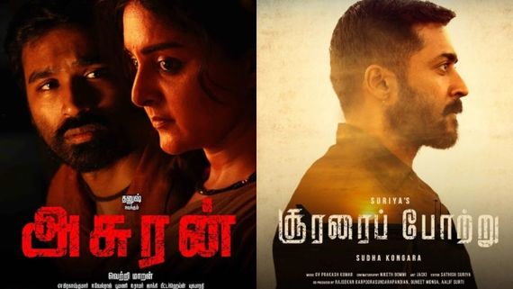 Suriya's Soorarai Pottru & Dhanush's Asuran To Be Screened At Golden Globe Awards 2021