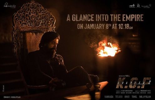 KGF Chapter 2 Teaser: Prashanth Neel Begins Countdown; To Be Out On January 8 At 10.18 AM