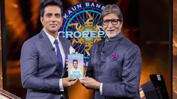 KBC 12: Sonu Sood Joins Amitabh Bachchan In Karamveer Special Episode, Unveils His Book, I’m No Messiah