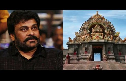 Chiranjeevi Shares Video Of Acharya’s Massive Temple Town Set; Netizens Say ‘Wow’