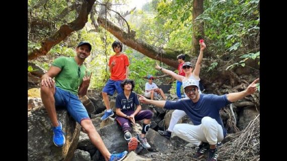 Hrithik Roshan Enjoys Hiking With Ex-Wife Sussanne, Her Brother Zayed And Kids; Says 'It Makes My Heart Smile'