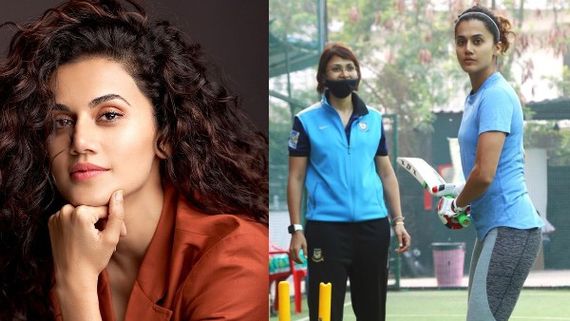 Shabaash Mithu: Taapsee Pannu Begins Her 'Romance With The Bat & The Ball' For Mithali Raj Biopic
