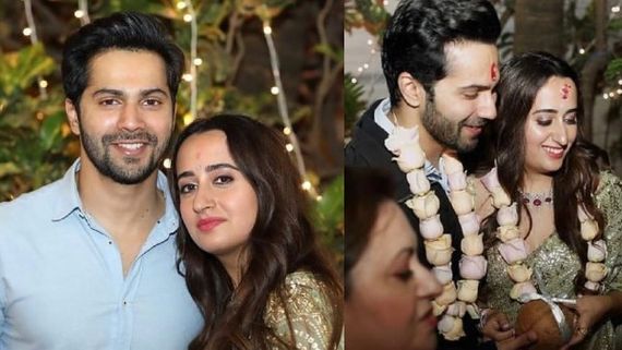 Varun Dhawan-Natasha Dalal Roka Ceremony Pictures Have Love Written In Bold All Over Them