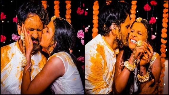 Siddharth Chandekar & Mitali Mayekar’s Haldi Photos Go Viral On Social Media