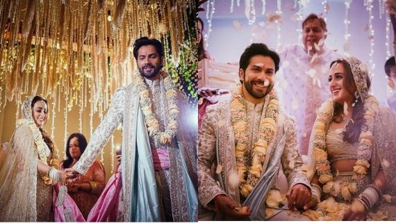 Varun Dhawan And Natasha Dalal Tie The Knot: The First Pictures Are Out!