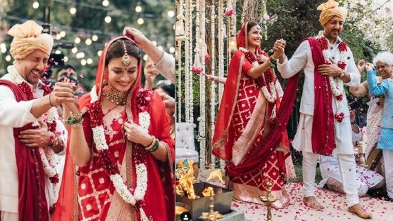 Dia Mirza Shares Dreamy Pictures From Her Wedding With Vaibhav Rekhi; Pens A Sweet Note About Love