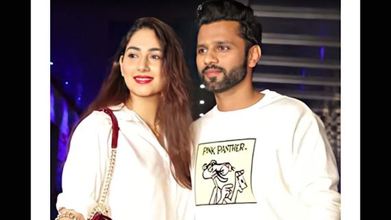 Bigg Boss 14 Runner-Up Rahul Vaidya And His Ladylove Disha Parmar Step Out For A Dinner Date
