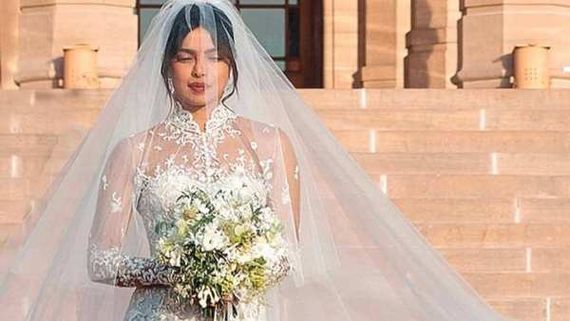 Priyanka Chopra Recalls Having Neck Cramps From Her 75-foot-long Veil On Her Wedding Day