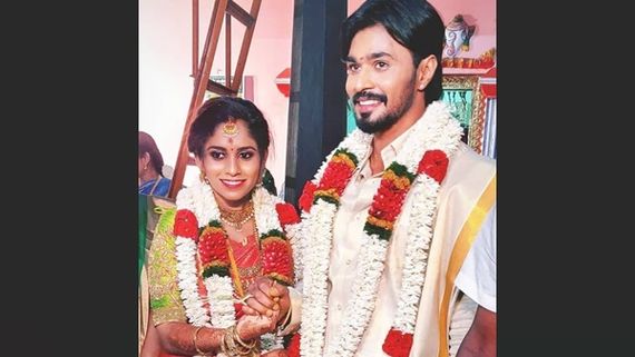 TV Actor Puviarasu Muthusamy Ties The Knot With Mohanapriya; See Wedding Pictures