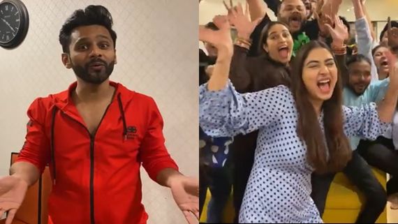 Bigg Boss 14 Runner-Up Rahul Vaidya Recreates Pawri Ho Rahi Hai Trend With Disha Parmar & Family; Watch Video