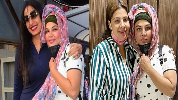 Kashmera Shah & Sambhavna Seth Meet Bigg Boss 14 Finalist Rakhi Sawant’s Ailing Mother In Hospital [Photos]