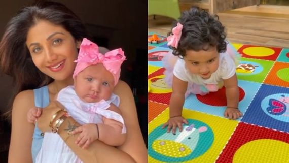 Shilpa Shetty's Daughter Samisha Turns One; Actress Gets Emotional On Hearing Her Tiny Tot Say 'Mumma'
