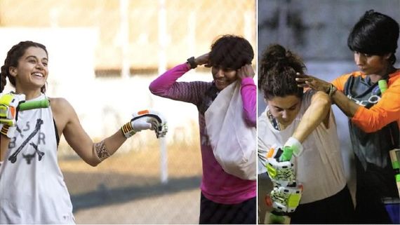 Shabaash Mithu: Taapsee Pannu Trains With Cricketer Mithali Raj’s Friend And Teammate Nooshin Al Khadeer