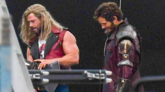 Chris Hemsworth & Chris Pratt's New Looks From Thor: Love And Thunder Leaked Online