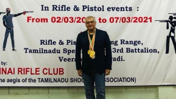 Ajith Kumar Wins 6 Medals At The 46th Tamil Nadu Shooting Championship; Takes Internet By Storm!