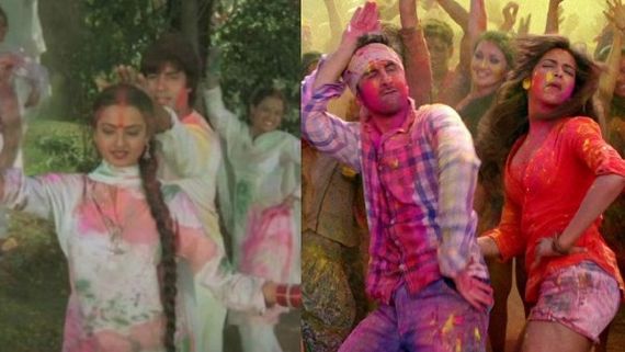 Best Holi Scenes In Bollywood Films: From Amitabh Singing 'Rang Barse' To Ranbir-Deepika's 'Balam Pichkari' 