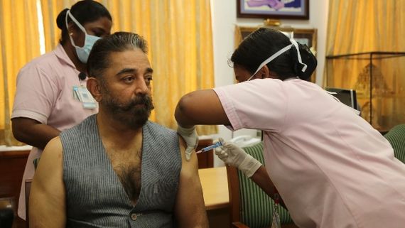 Kamal Haasan Receives COVID-19 Vaccination; Pens Down An Inspiring Note