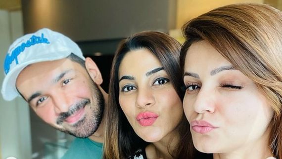 BB 14: Nikki Tamboli Praises Abhinav Shukla For Posting ‘Hot Pictures’; Rubina Dilaik Shares Video