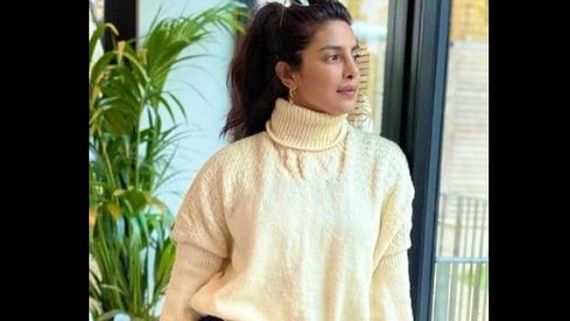 Priyanka Chopra Shares A Glimpse Of The Sweater Knitted By Her Mother, See Pics