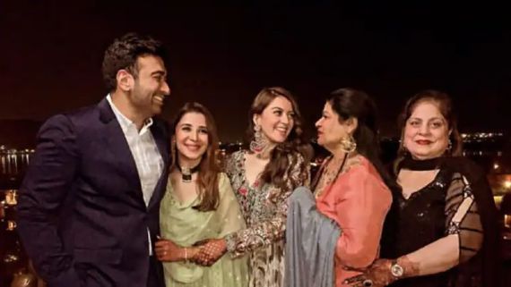 Hansika Motwani Shares Photos From Brother Prashant & Mata Ki Chowki Fame Muskaan Nancy's Pre-Wedding Function