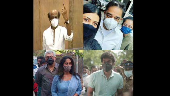 Tamil Nadu Assembly Elections 2021: Rajinikanth, Kamal Haasan, Ajith, Vijay & Others Cast Their Vote
