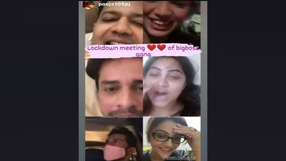 BB 14: Rubina Dilaik, Abhinav Shukla, Rahul Mahajan, Arshi Khan & Others Have Lockdown Meeting On Video Call