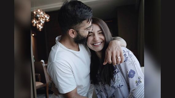 Virat Kohli Blows Kisses To Wife Anushka Sharma Post Half-Century, Dedicates It To Their Daughter Vamika