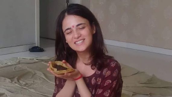 Radhika Madan Celebrates Ashtami With Family After A Long Time