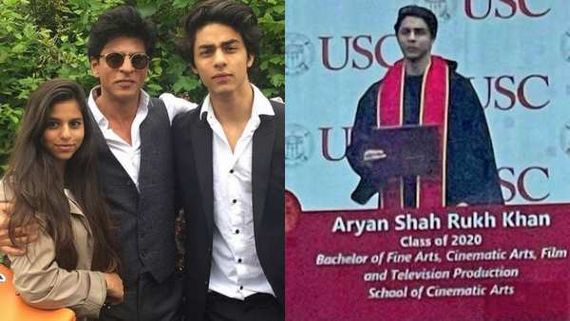 Aryan Khan's Picture From Graduation Ceremony Goes Viral; Fans Congratulate Proud Parents SRK & Gauri Khan