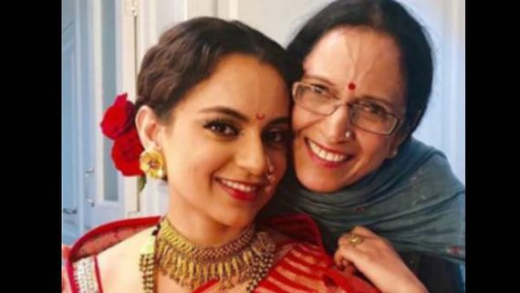 Kangana Ranaut Getting A Head Massage From Her Mother Is The Most Adorable Sight