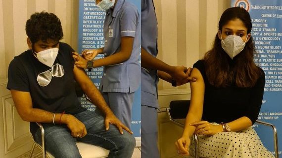 Nayanthara And Vignesh Shivan Receive COVID Vaccine; Pictures Take Social Media By Storm