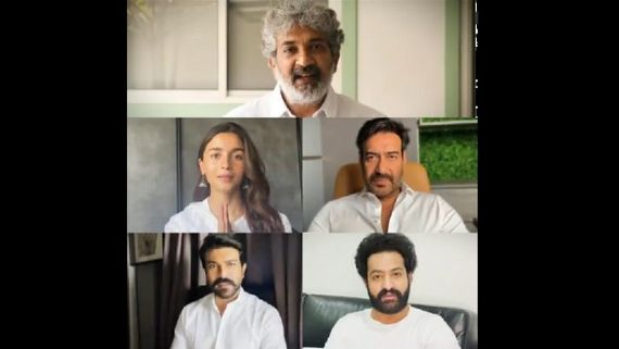 RRR Team Spreads Awareness About COVID-19 Vaccination With A Twist; Video Wins The Internet