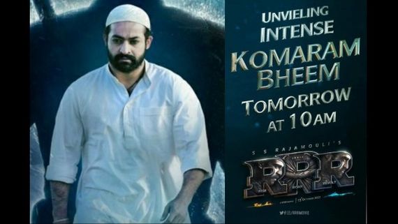 Jr NTR’s Intense Look As Komaram Bheem From RRR To Be Out Tomorrow At 10 AM