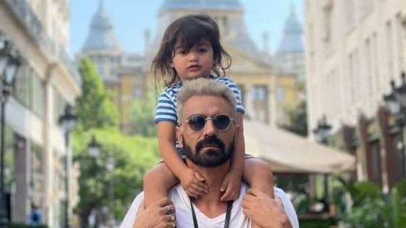 Arjun Rampal Takes A Trip To Budapest With Gabriella & Son Arik Ahead Of Dhaakad Shoot