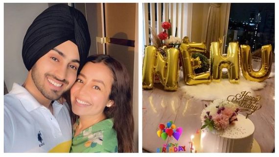 Rohanpreet Singh Wishes Neha Kakkar On Her Birthday With A Romantic Note; Shares Midnight Celebration Photo